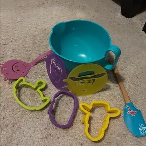 Pampered Chef Kids Toy Story 4 Complete Baking Set New